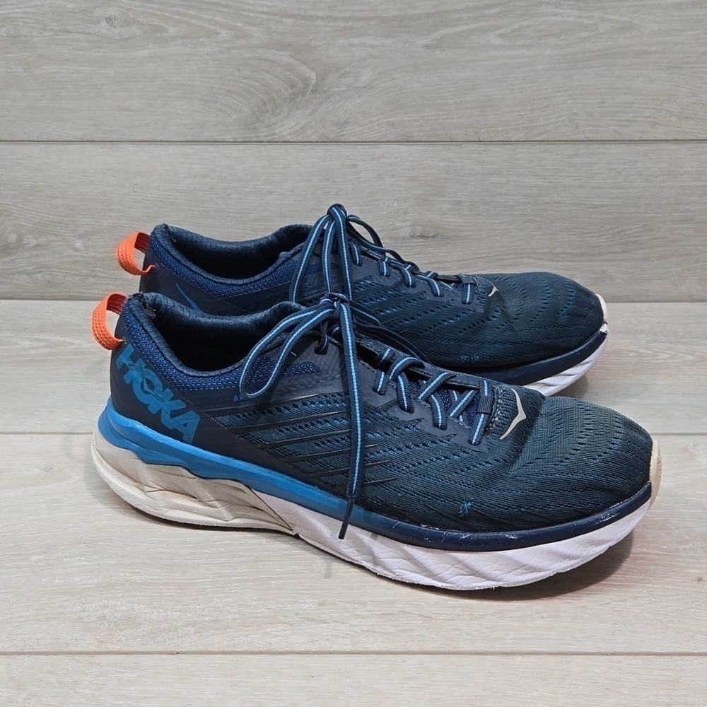 Hoka One One Mens Arahi 4 Athletic Running Sneakers shoes sz 10.5
